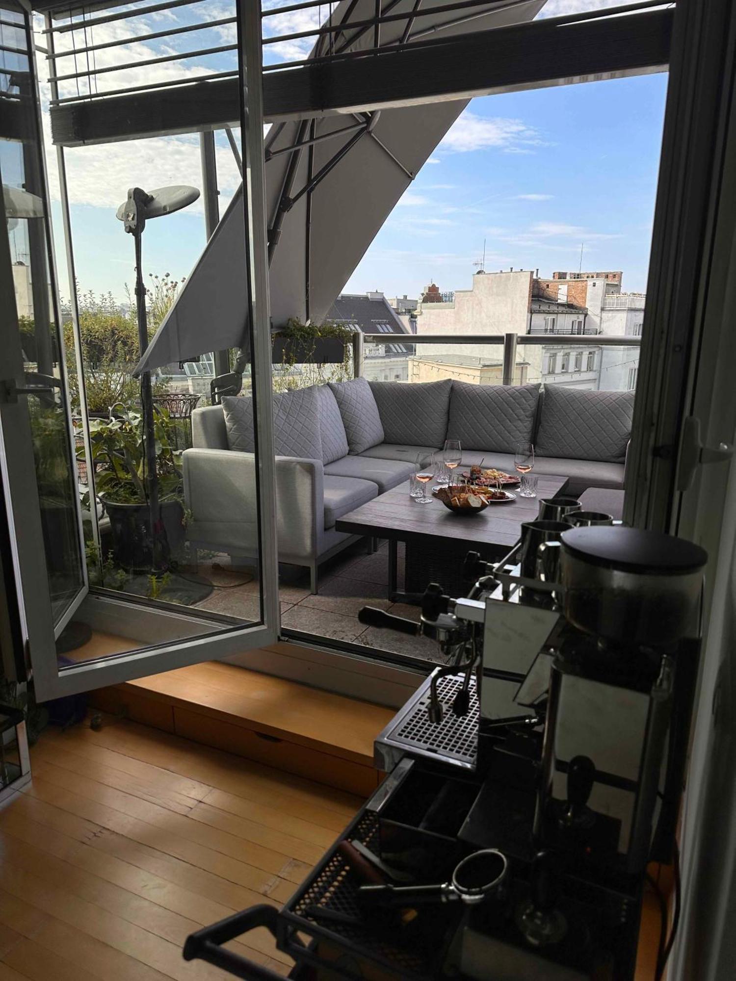 City-penthouse Mit 4 Terassen Und Whirlpool Appartement